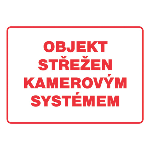 12169 T.Objekt střežen kam.systémem A4