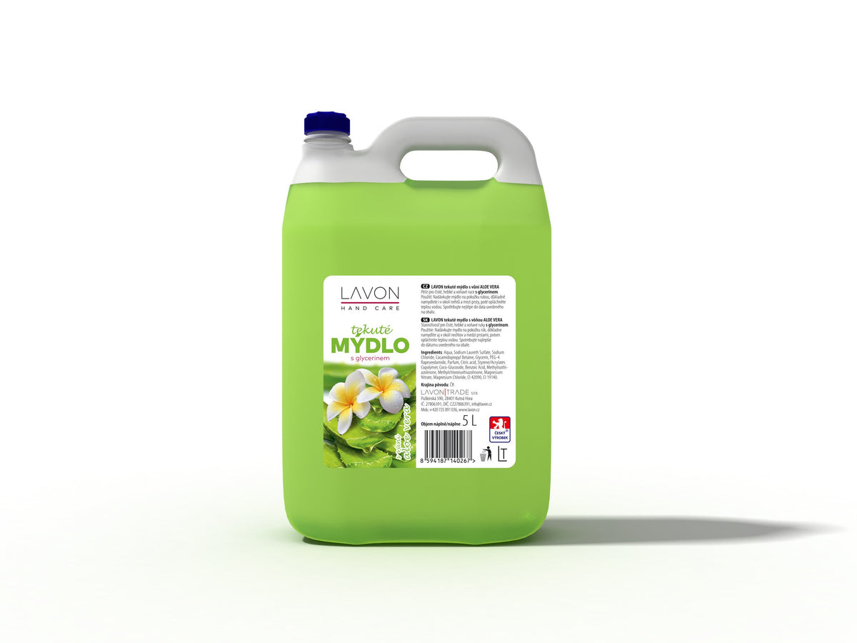 LAVON tekuté mýdlo 5l Aloe Vera