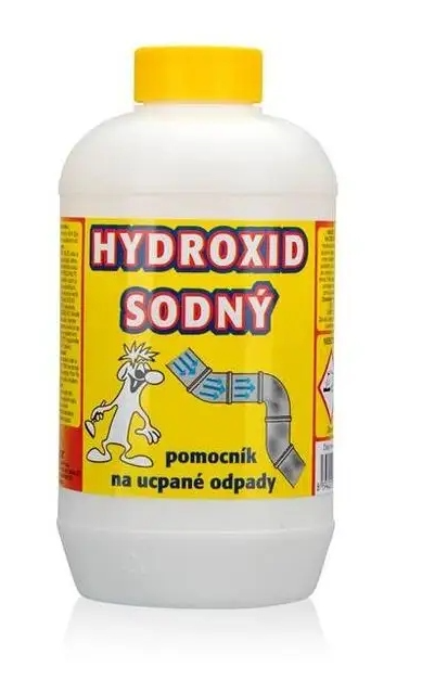 HYDROXID SODNÝ čistič odpadů 1kg (studená voda)