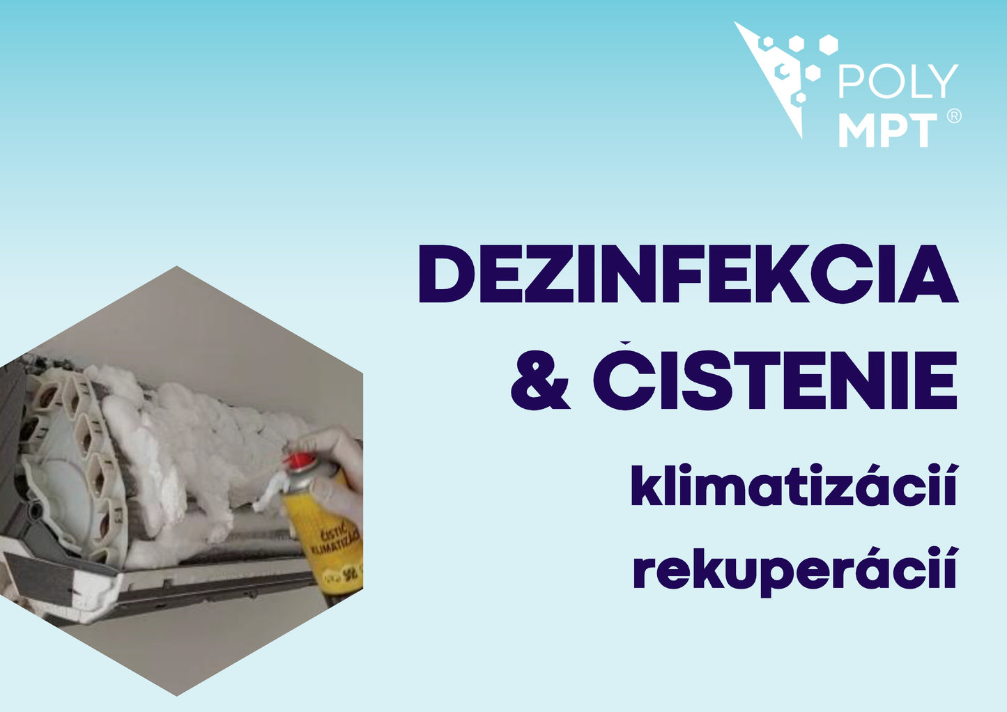 Čištění a dezinfekce klimatizace