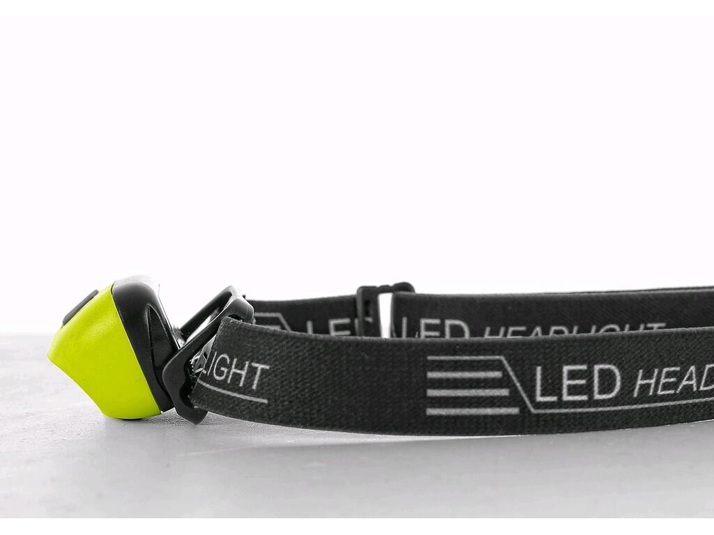 Čelovka CREE LED XPG, nabíjecí, fluorescenční žlutá