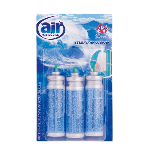 Air Menline sprej osvěžovač refill 3x15ml Marine, náplň 3ks