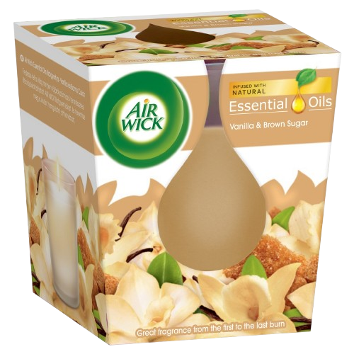 Airwick svíčka 105g Vanilka&Karamel