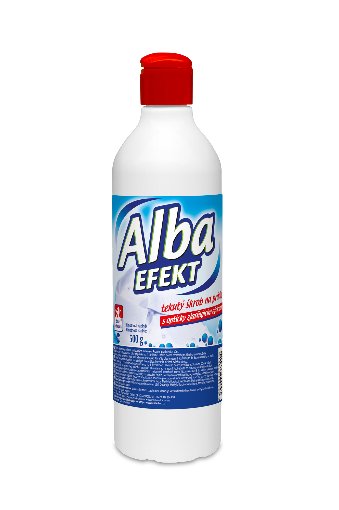 Alba EFEKT 500g, tekutý škrob na prádlo