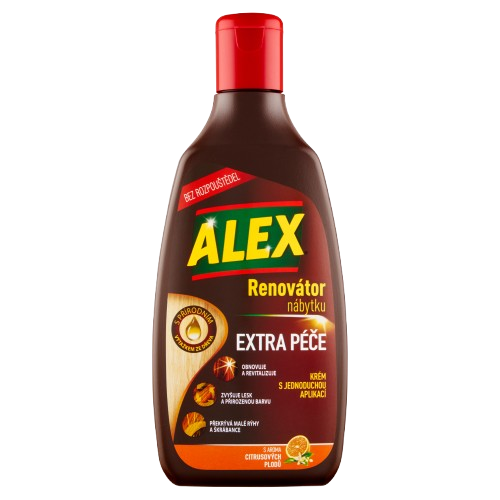 ALEX renovace nábytku extra péče, krém 250ml Citrusové plody