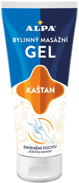 ALPA bylinný masážní gel Kaštan 100ml