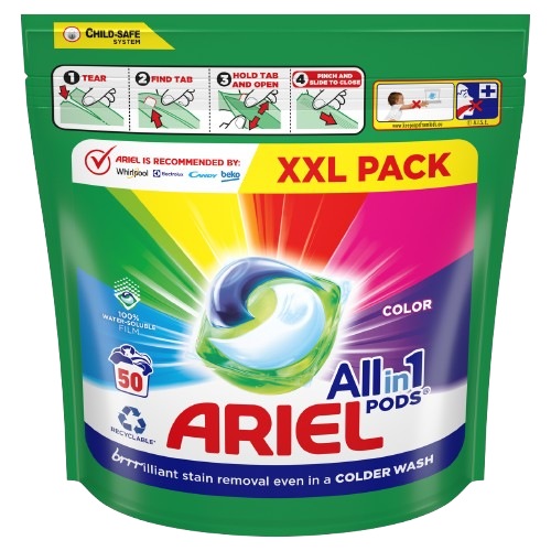 ARIEL All-in-1 PODs Color gelové tablety na praní 50PD/balení