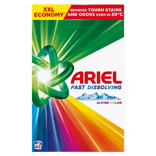 ARIEL prášek Color 63PD 3,5kg