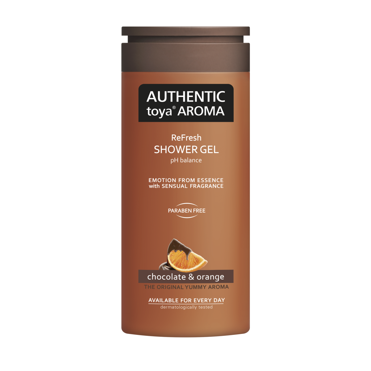 Authentic toya aroma sprchový gel 400ml Chocolate&orange