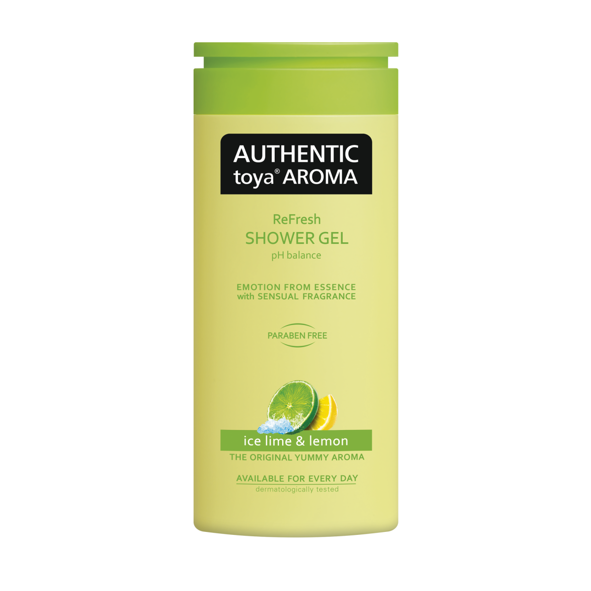 Authentic toya aroma sprchový gel 400ml Ice lime&lemon