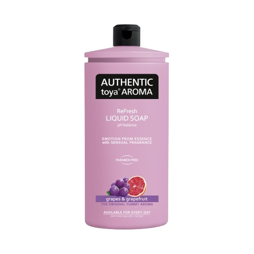 Authentic toya aroma tekuté mýdlo 600ml náplň Grapes&Grapefruit