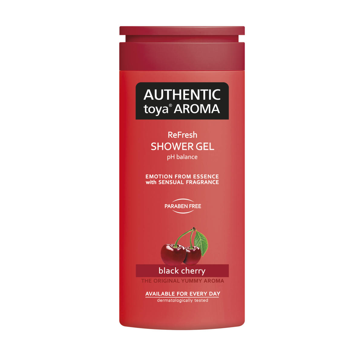 Authentic toya sprchový gel 400ml Black cherry