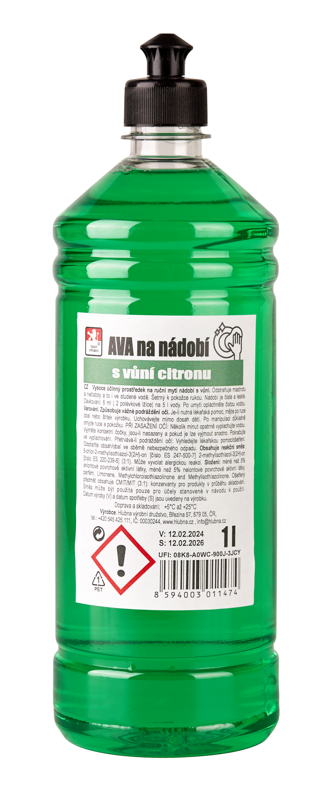 AVA na nádobí 1l