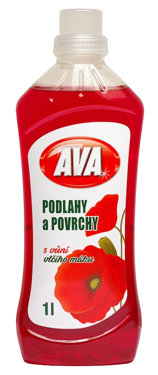 AVA na podlahy a povrchy s vůní Vlčího máku 1l