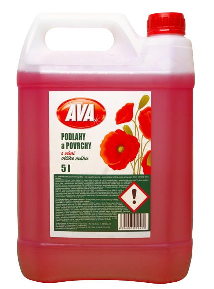 AVA na podlahy a povrchy s vůní Vlčího máku 5l