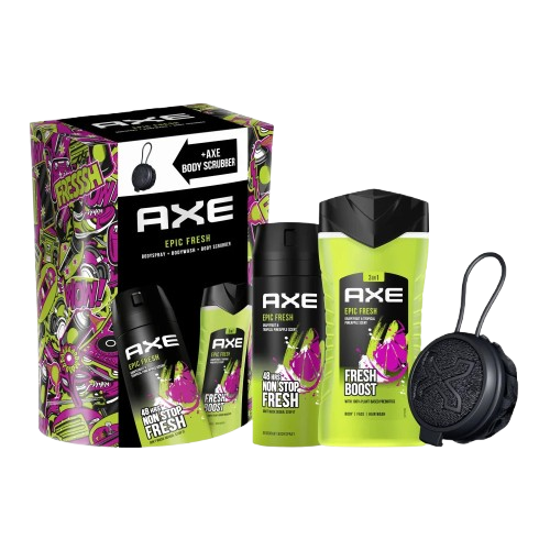 Axe kazeta Epic Fresh s mycí houbou - 150ml+250ml