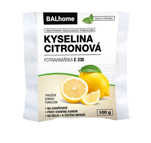 BALhome kyselina citronová potravinářská E 330, 100g