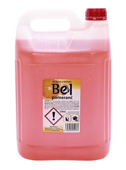 BEL Pomeranč na úklid a nádobí 5l