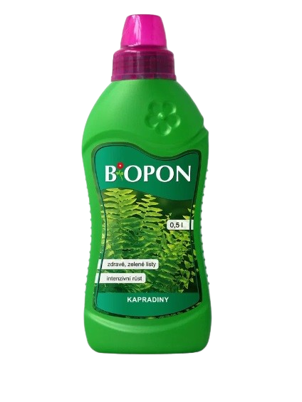 Biopon kapalné hnojivo kapradiny 500ml