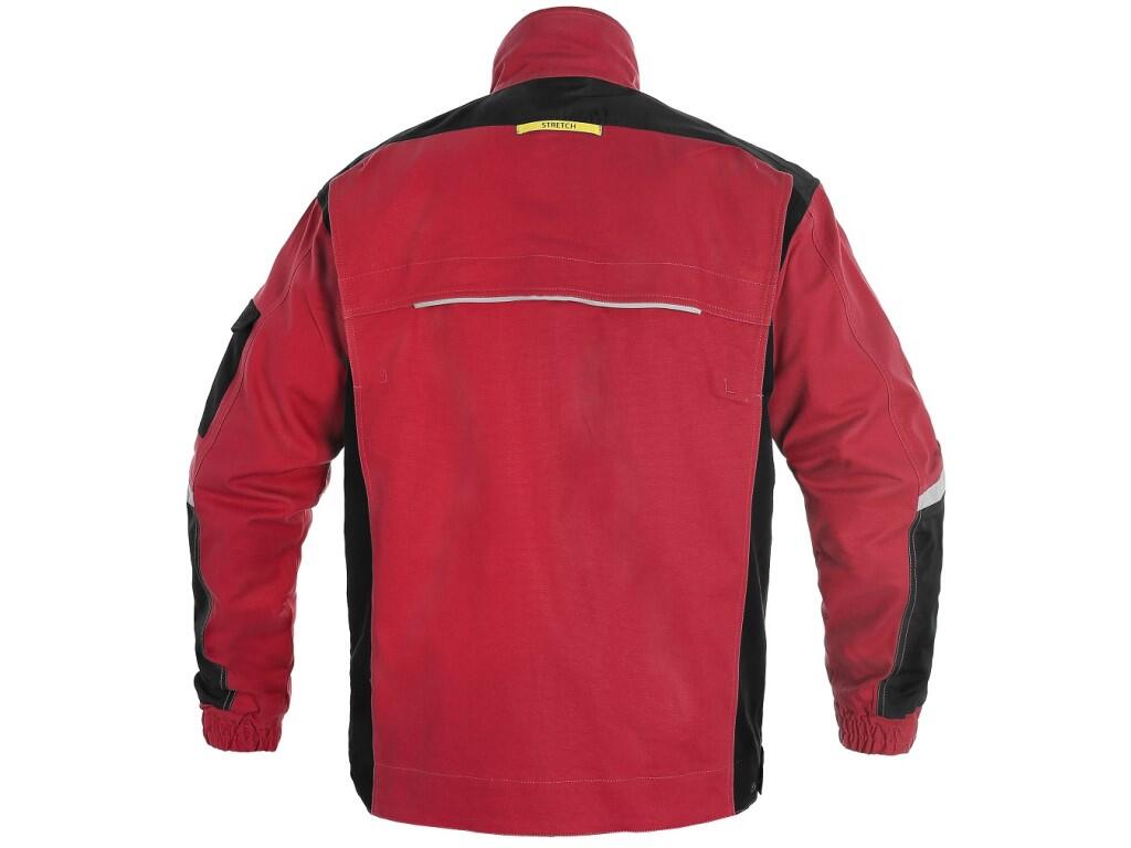 Blůza CXS STRETCH pánská červeno - černá