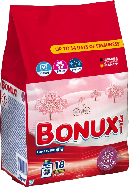 Bonux prášek 18PD/1,17kg Color Magnolia