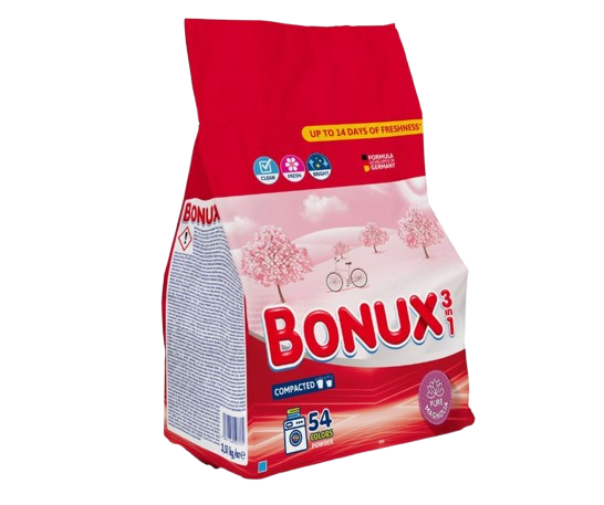Bonux prášek 54PD/3,51kg Color Magnolia