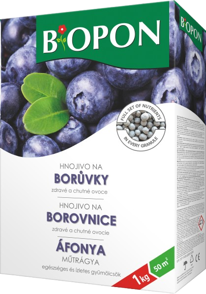 Bopon Borůvky 1kg granulované hnojivo