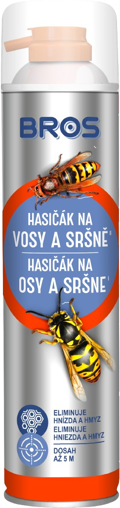 BROS hasičák proti vosám a sršňům 600ml