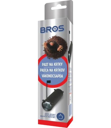 BROS – past na krtky, lapač krtků se signalizací