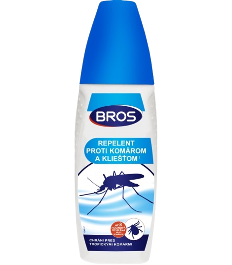 BROS Repelent proti komárům a klíšťatům 100ml