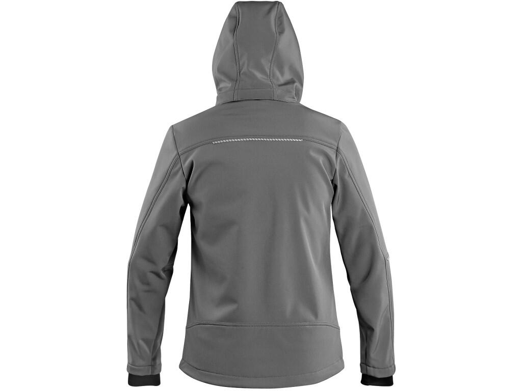Bunda CXS STRETCH dámská softshell šedá