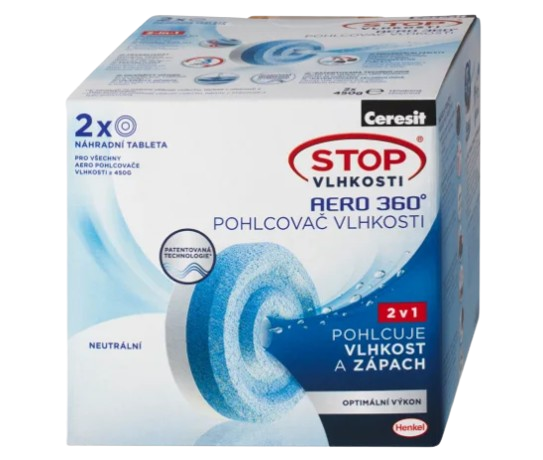 Ceresit stop vlhkosti 2x450g náhradní tablety