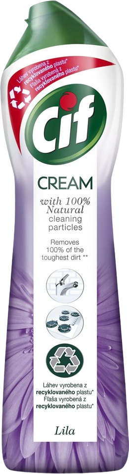 Cif cream Lila flower 500ml, čistící krém
