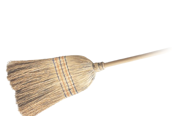 Čirokové koště s holí