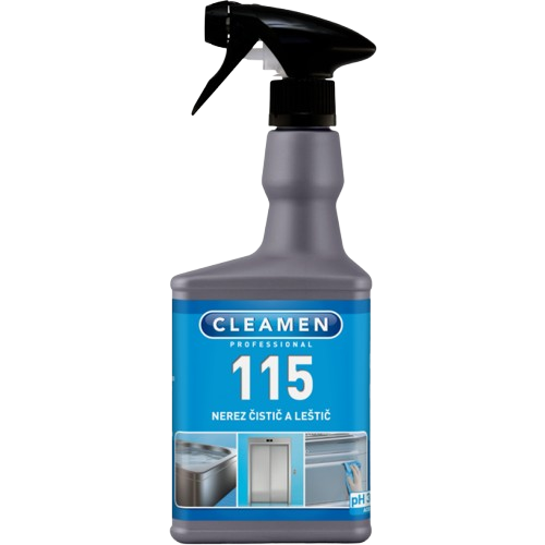 CLEAMEN 115 nerez čistič a leštič 550ml