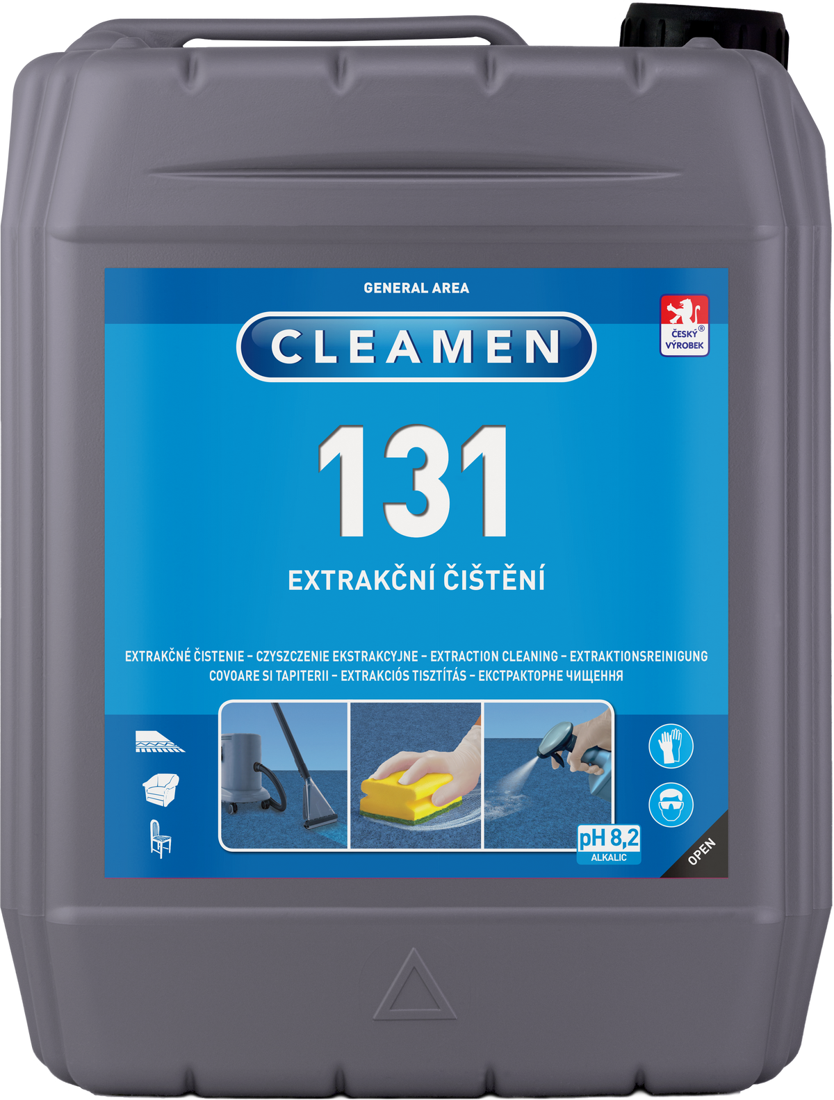 CLEAMEN 131 na koberce extraktor 5l