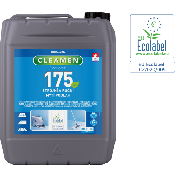 CLEAMEN 175 Strojní a ruční mytí podlah 5l ECO