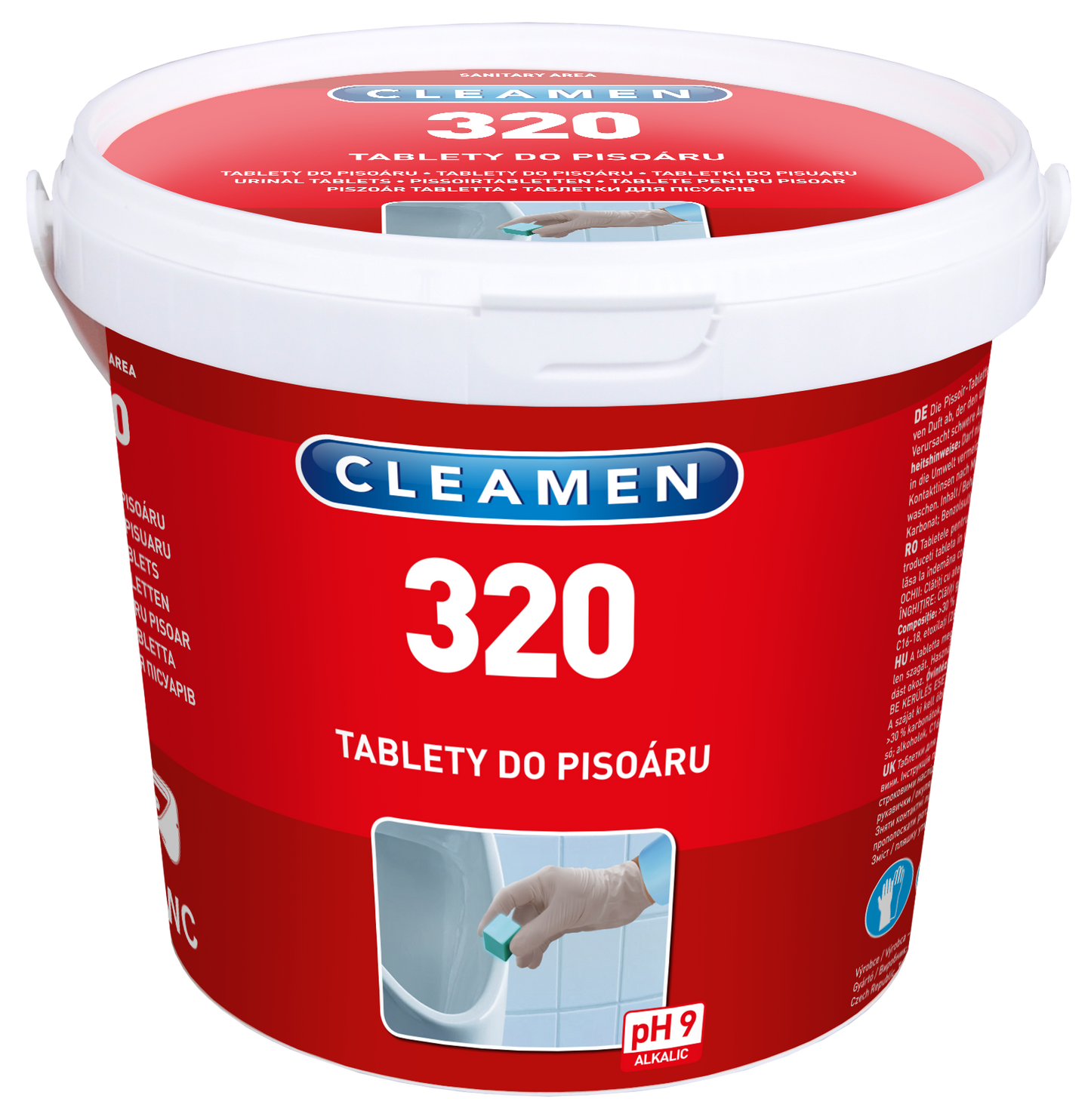 CLEAMEN 320 DEO tablety do pisoáru 1,5kg 48 tablet