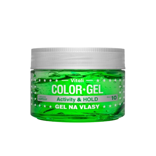Color gel na vlasy zelený Kopřiva 190ml