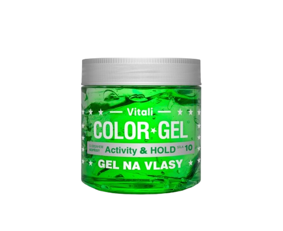 Color gel na vlasy zelený Kopřiva 390ml
