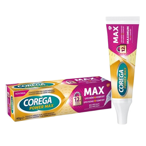 Corega Fixační krém 40g MAX Upevnění+Komfort