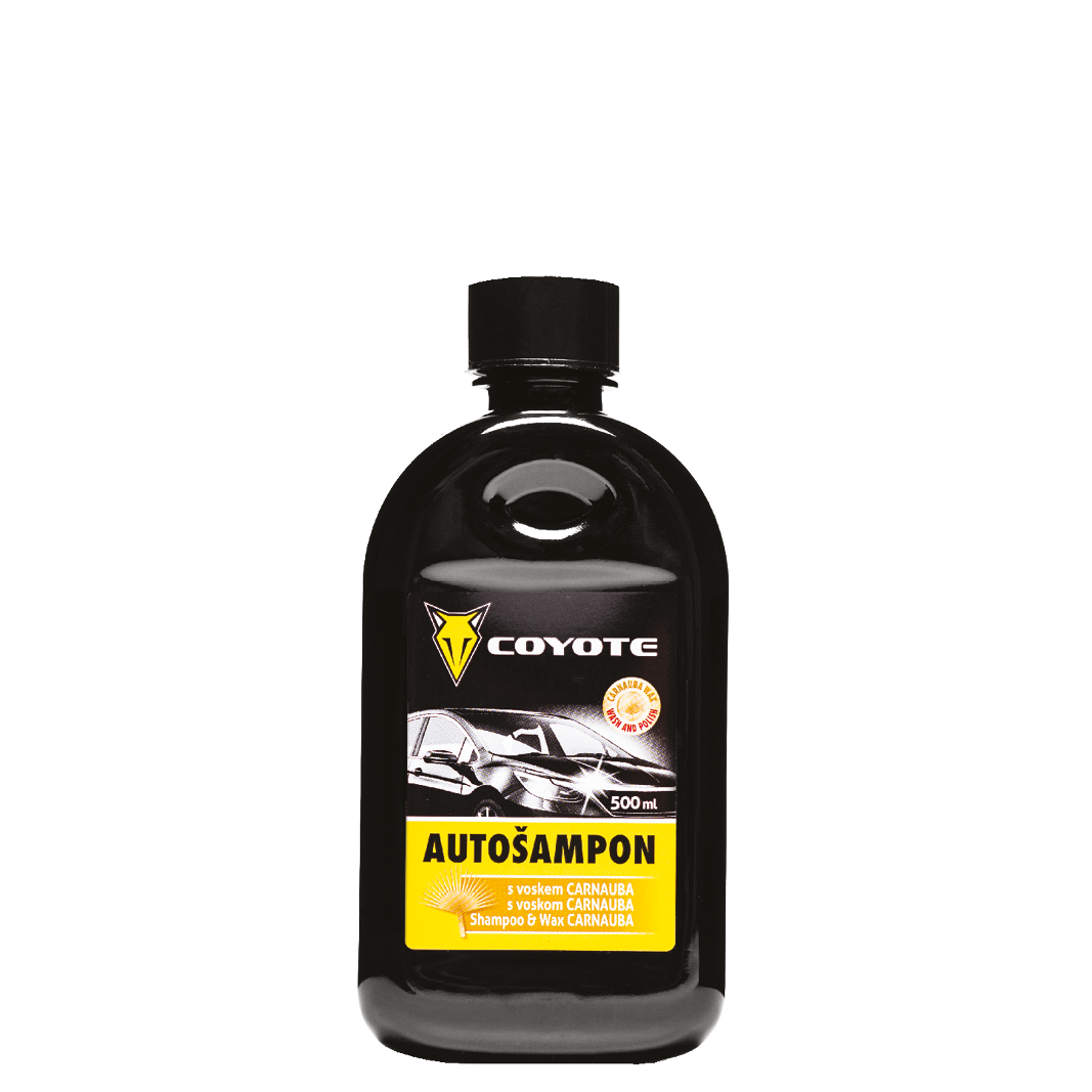 Coyote autošampon s voskem 500ml
