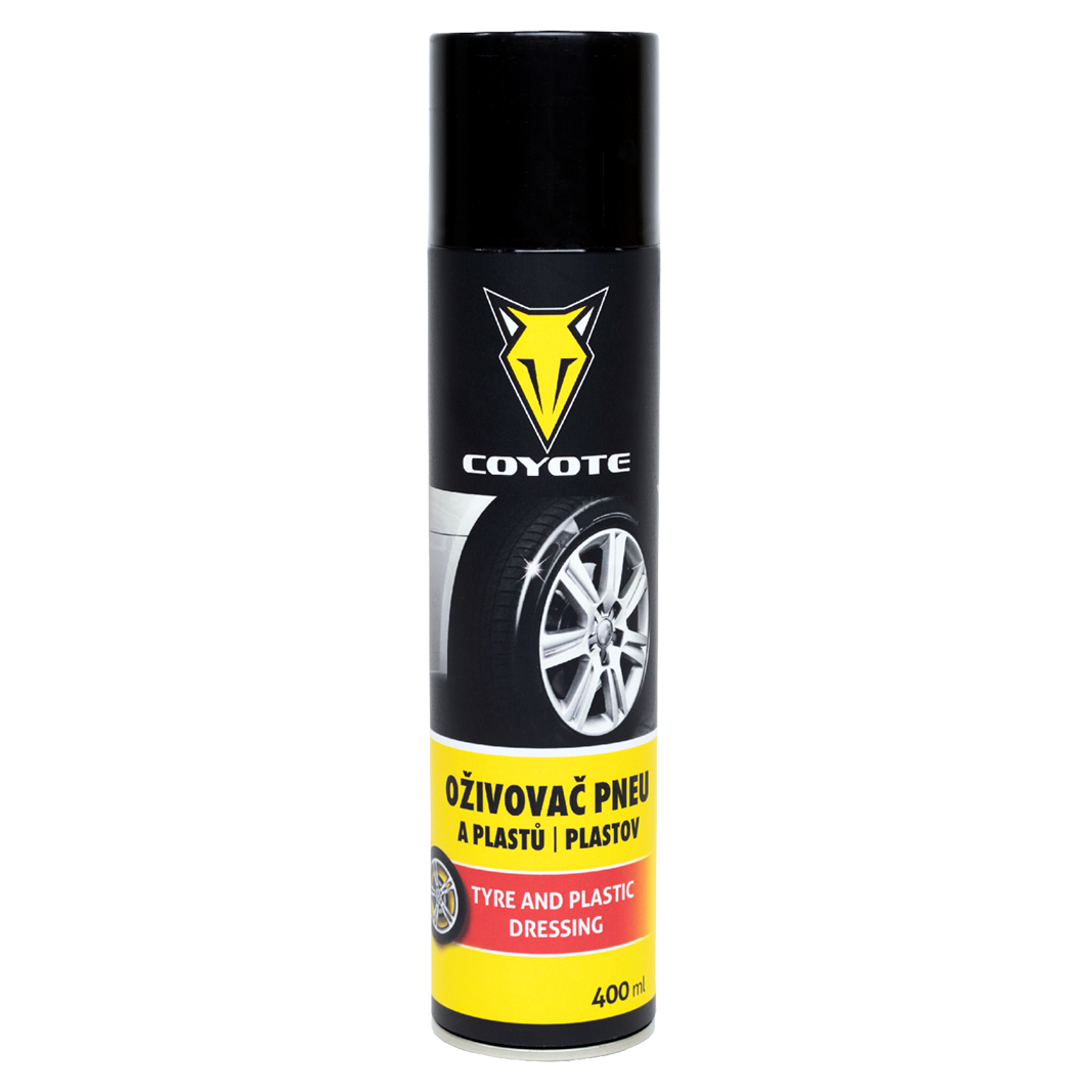 Coyote oživovač pneu a plastů 400ml