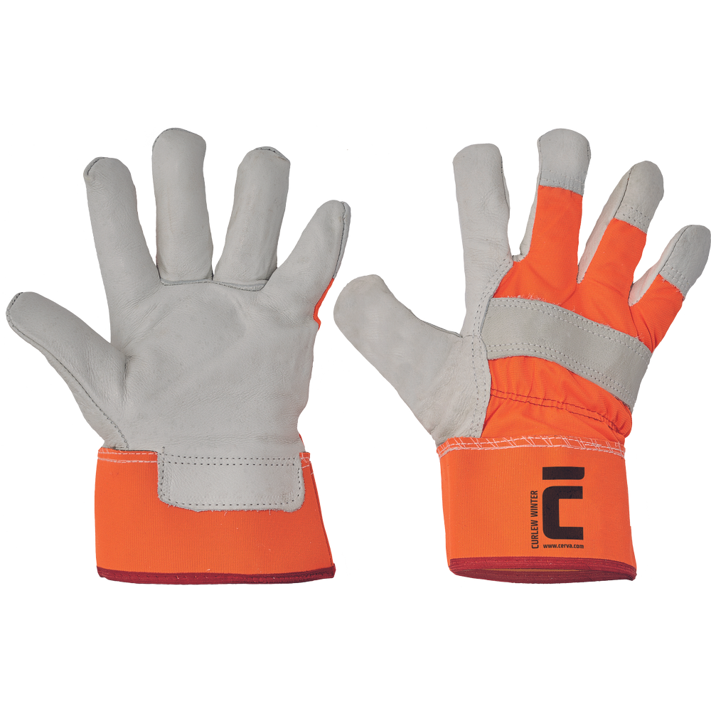CURLEW Winter Hivis rukavi HV žlutá 10