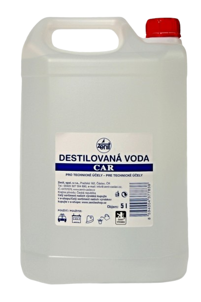Destilovaná voda 5l PET