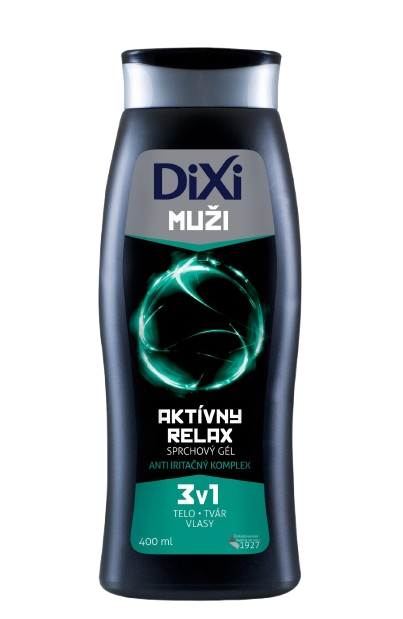 Dixi Muži Aktivní relax, sprchový gel 3v1 400ml