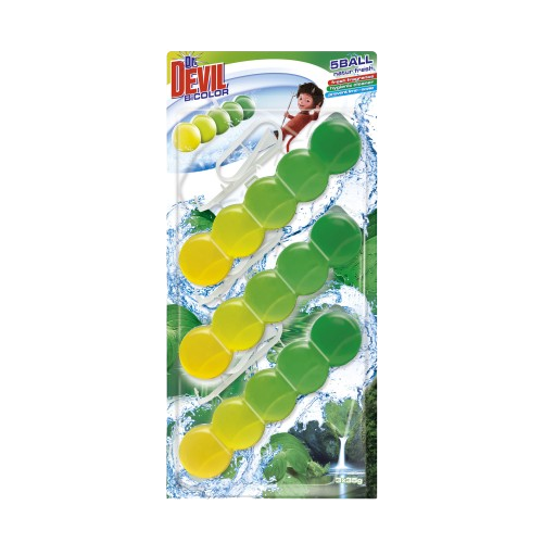 Dr. Devil BiColor WC 5Ball 3x35g Natur fresh