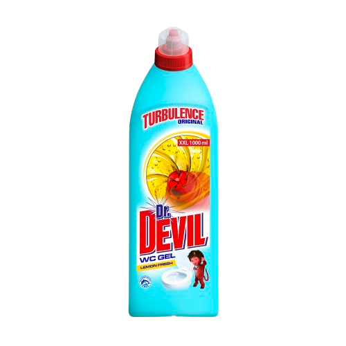 Dr. Devil WC gel Turbulence Original Lemon fresh 1l