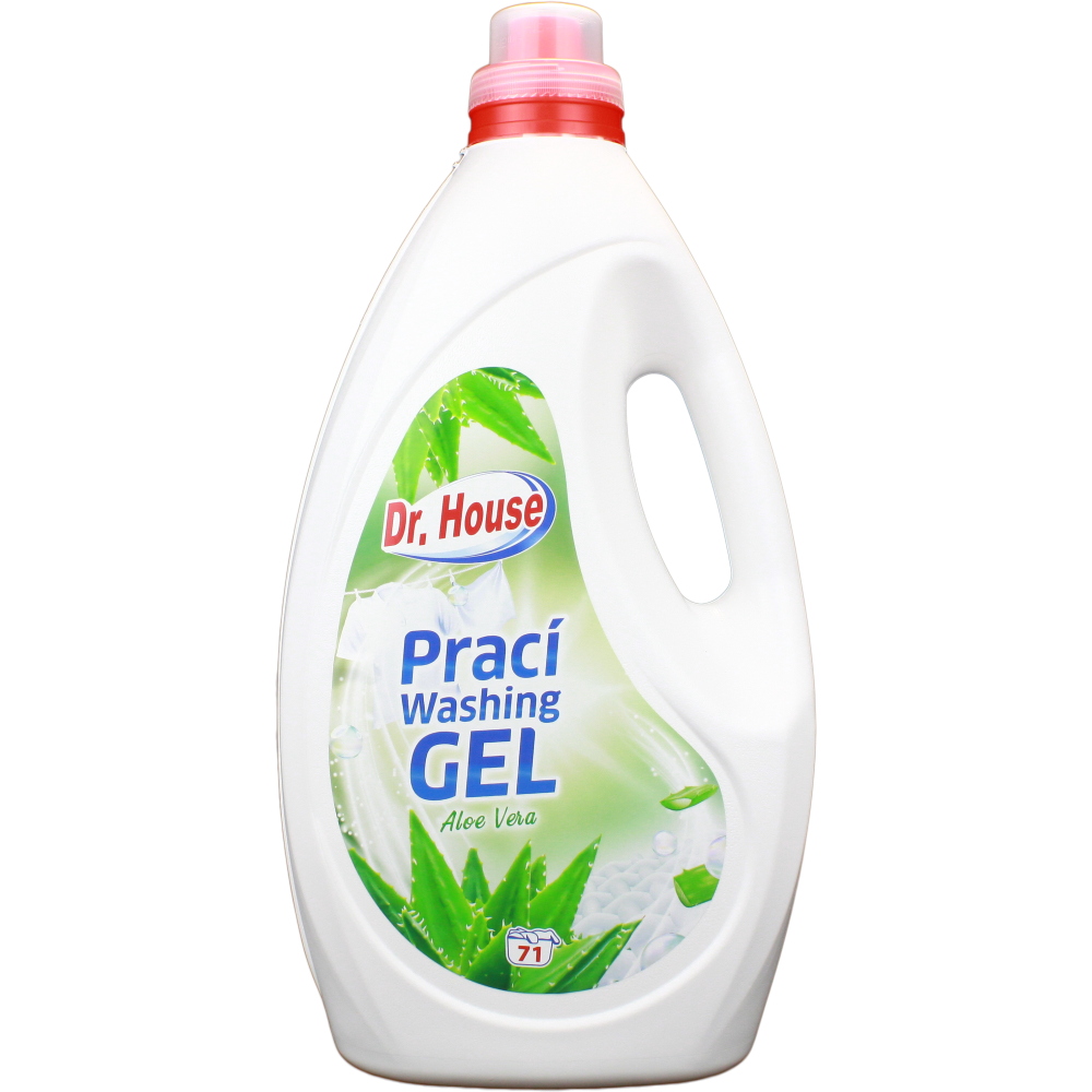 Dr. House gel na praní Color 4,3l/71PD Aloe Vera