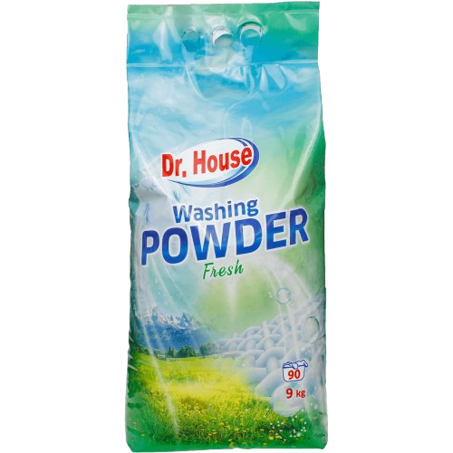Dr. House prací prášek Fresh 9kg (90PD) na bílé prádlo